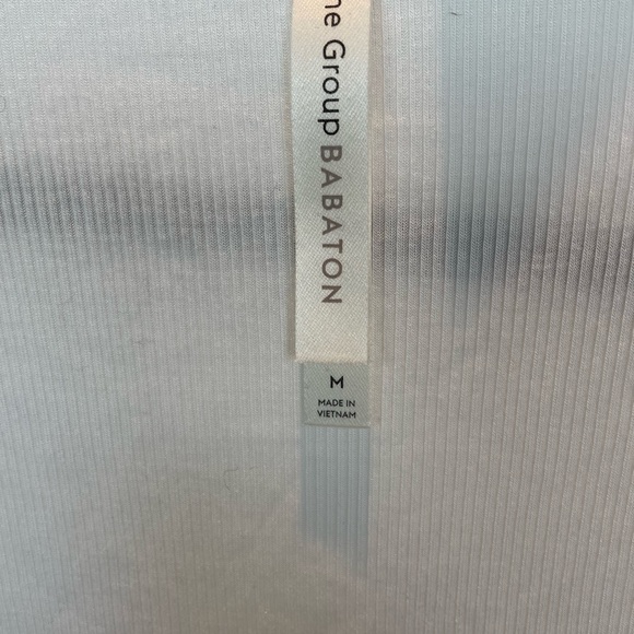 NWT BABATON Micro Rib Tee - Picture 2 of 4